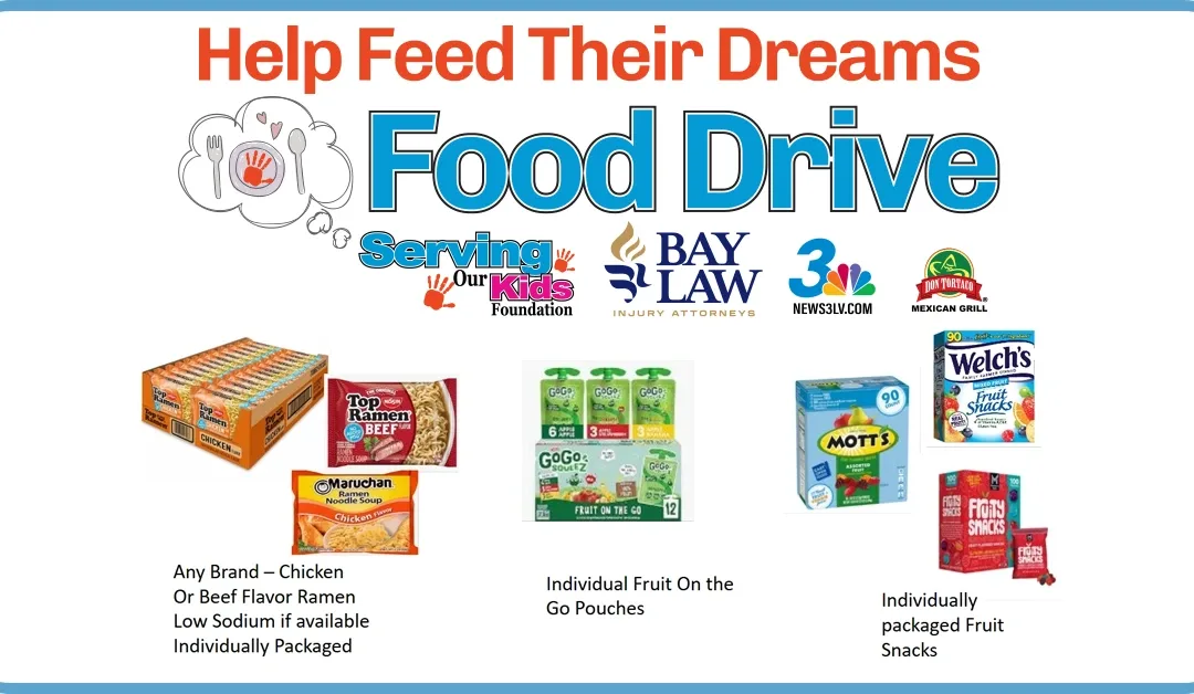 Help Feed Their Dreams Food Drive