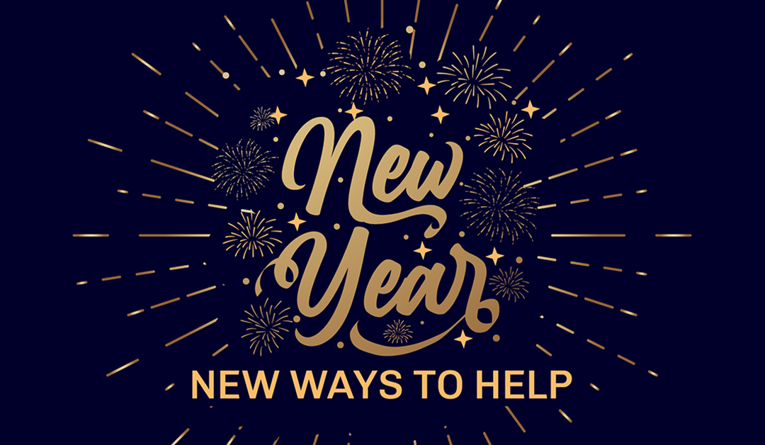 New Year: New Ways to Help